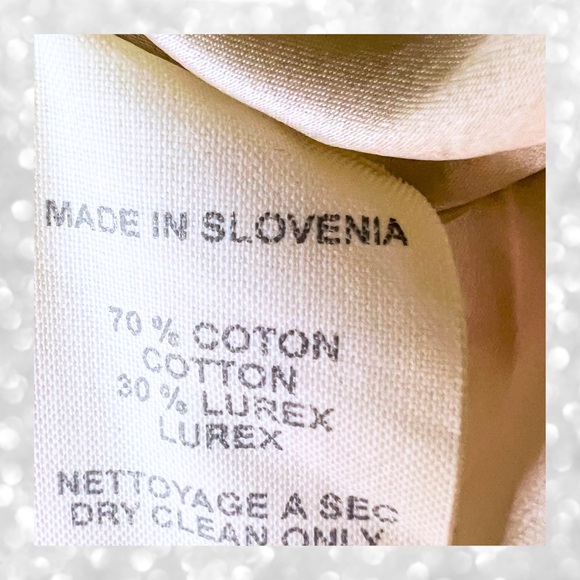 Vintage Vanessa Bruno Dress ⚡️ Size 4 ⚡️ Metallic Gold Mini Dress ⚡️ Cocktail - Picture 4 of 4